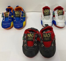 NAO DO BRASIL Lot De 3 Paires De Chaussures Bébé Garçon Taille 18 Artisanal/EBMJ