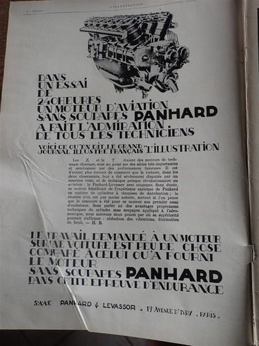Citroen panhard moteur - 10, cv