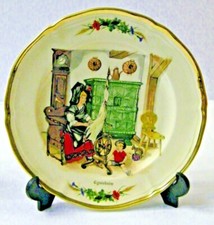 ANCIENNE ASSIETTE PORCELAINE VILLE D ALSACE ALSACIENNE D EGUISBEIM ENFANT JOUET 
