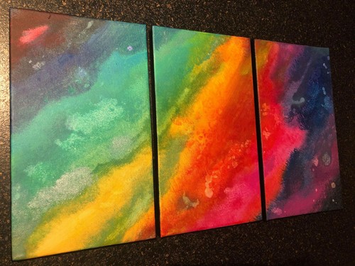 Peinture acrylique sur - , toile