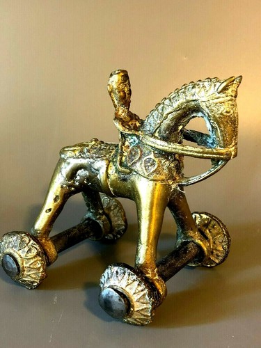 Antique bronze 19c india - india, "