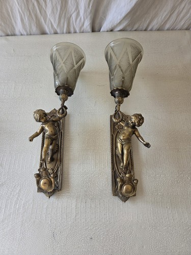 Ancienne paire appliques - paire,
