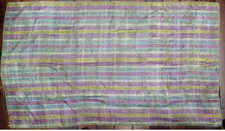 Soie brodée tissu du 18e