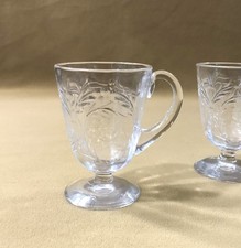 1 tasse à punch / café en cristal BACCARAT variante modèle MAINTENON 8 cm Verre