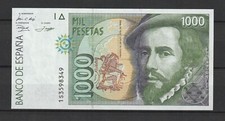 ESPAGNE Spain Billet de 1000 Pesetas 12/10/1992 (96) P. N° 163 Qualité NEUF UNC.