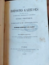 Fabrication Boissons Gazeuses Bière Cidre Mousseux Hermann-Lachapelle 3e Ed 1867