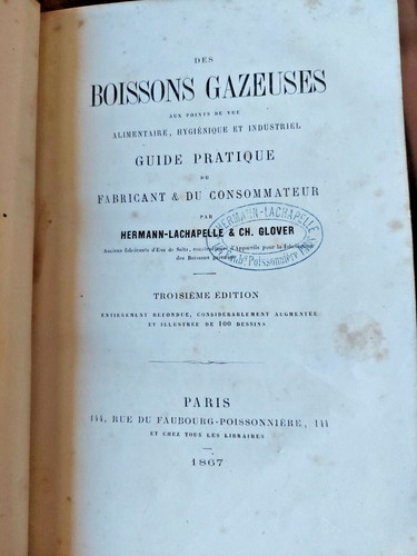 Fabrication boissons gazeuses - boissons,