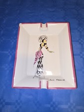 Cendrier LOUIS FERAUD peint à la main