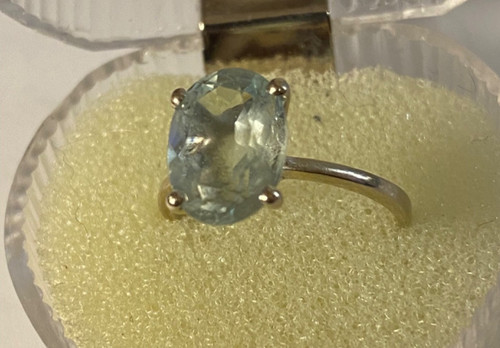 Bague blanc 18k tête - or,