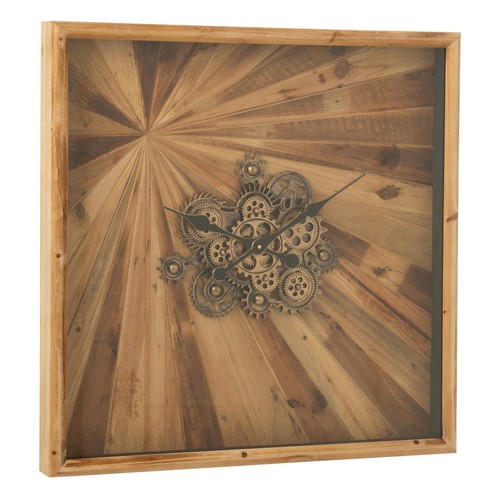 Horloge murale engrenage - horloge,