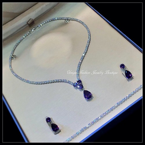 18k white gold filled purple - 18k,