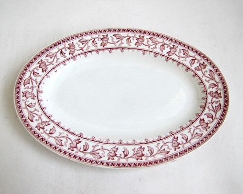 Rare petit plat ovale cm - 21,