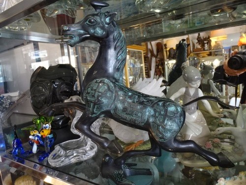 Cheval bronze cm par - en,