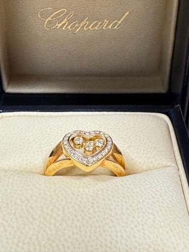 Bague cœur chopard happy - cœur,