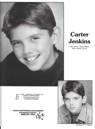 Carter jenkins young actor - carter,