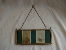 ANTIQUE FRENCH GILT BRASS PHOTO FRAME,LOUIS XVI STYLE LATE 19th CENTURY