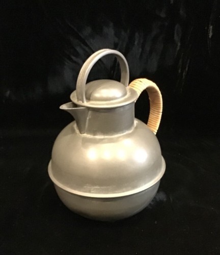 Pewter teapot rice lid - teapot, w/lid