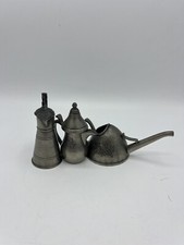 Lot Of 3 Small Pewter Objects 