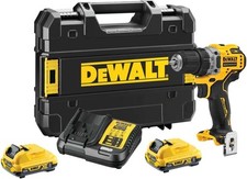 Perceuse-visseuse sans fil compacte Dewalt DCD701D2-QW XR 12 V 2 x 2 Ah