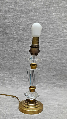 Lampe moderniste verre - verre, et