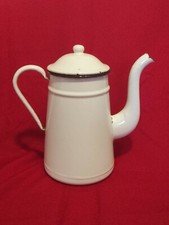 Cafetière ancienne émaillée