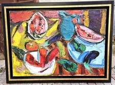 le pichet bleu par Pierre