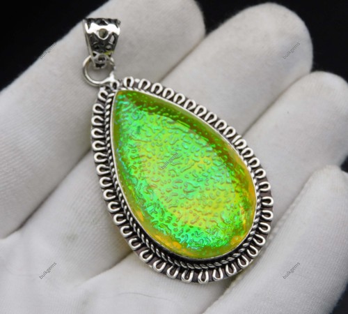 Grand pendentif pierre - grand,