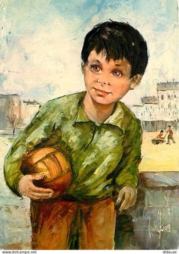 Carte postale enfants - postale,
