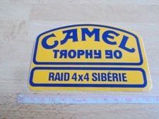 Autocollant CAMEL TROPHY 90 - RAID 4X4 SIBÉRIE