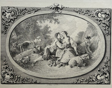 Pastorale gravure eau forte - pastorale,