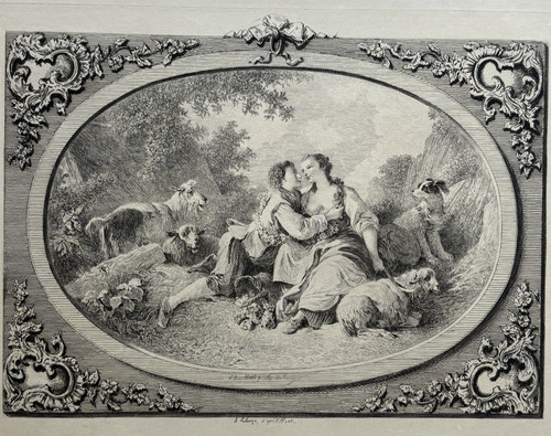 Pastorale gravure eau - gravure,