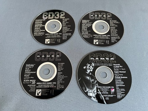 Amiga gamer demo disk - cd, 32