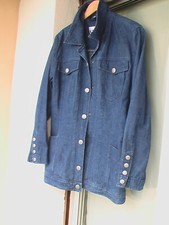 KARL LAGERFELD - Paris - blouson jeans  femme 42 44 boutons marqués KL