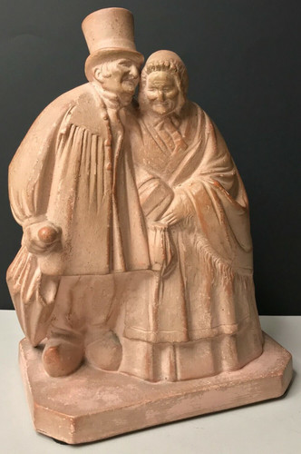 Normands sculpture terre - sculpture, cuite