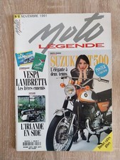 MOTO LEGENDE 8 SUZUKI T 500 ENFIELD India Bullet VESPA 56 LAMBRETTA LD 57 