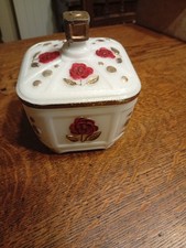 Ancien sucrier en opaline de foire S.V. Schmid Verrerie