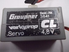 2 servos  vintage varioprop CL graupner modelisme rc