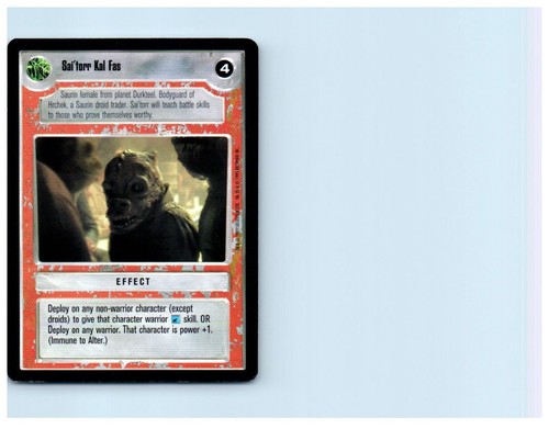 Star wars ccg sai - wars, sai'torr