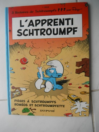 Apprenti schtroumpf 7 - apprenti,