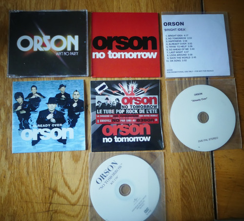 Orson 2cd single - promo,, 1cd
