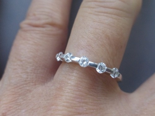 Bague argent 925 cz - 925,