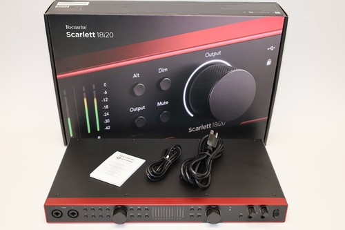 Focusrite scarlett 18i20 4th - 18i20,