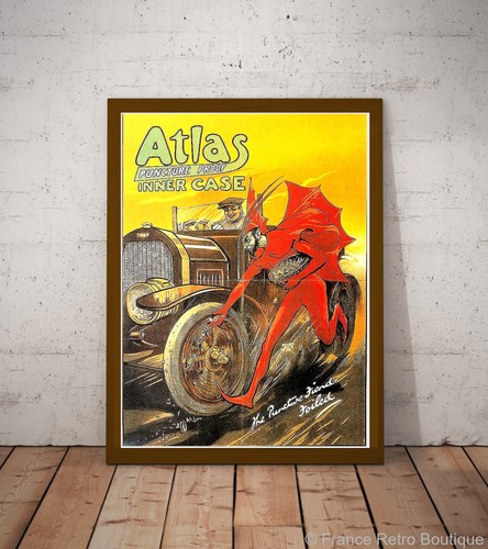 Atlas tyres vintage automobile - tyres,