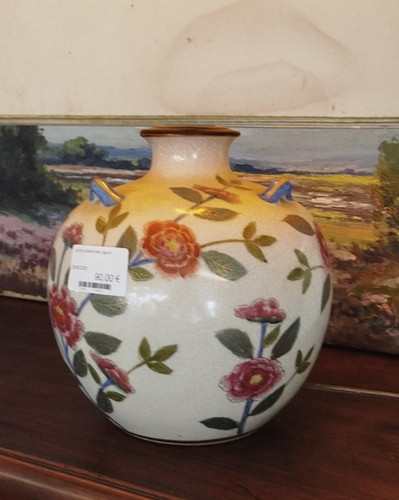 Lampe cloisonnee japon - lampe,