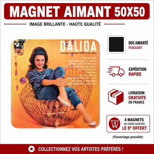 Magnet dalida 5x5 - 5x5, cm