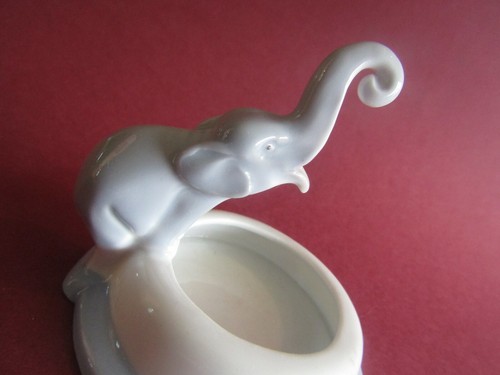 Vide poche elephant porcelaine - poche,