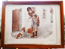 Ancienne affiche scolaire MDI