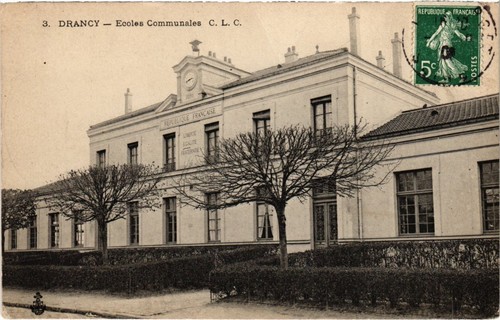 Cpa drancy ecoles - ecoles, communales