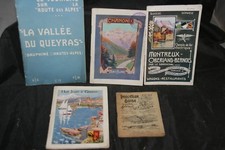 fascicules guides revues indicateurs tourisme 1913 1914 vallée Queyras PLM. **