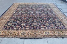 Tapis Oriental En Laine Fait